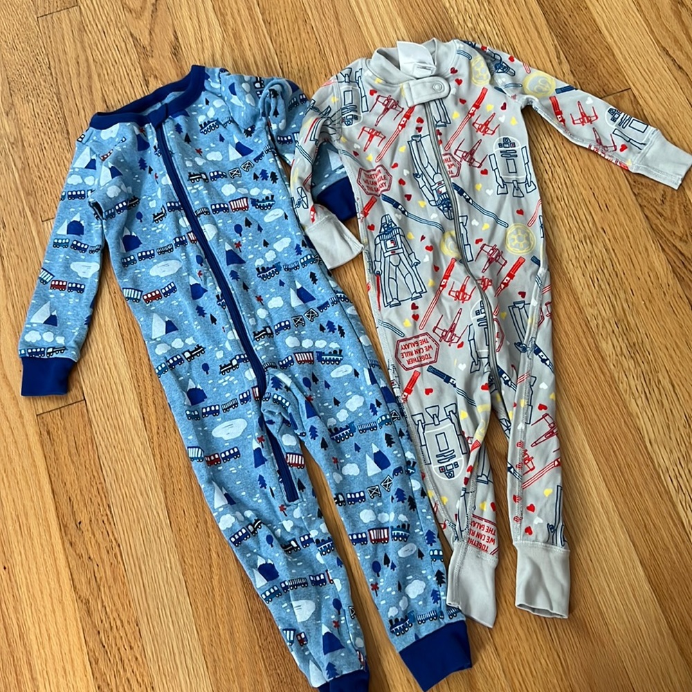 Two boy pajamas - Hanna Anderson Star Wars organic cotton